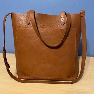 Madewell The Medium Transport Tote in English Saddle